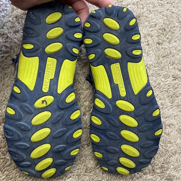 Merrell Boys Blue Hydro H2O Sand Leather Sport Sandals Size 3 - Picture 7 of 8